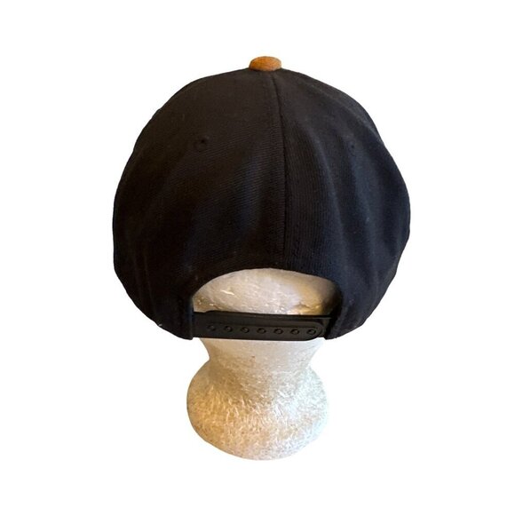 Brixton Mens Black & Brown Snapback Hat - Picture 3 of 6